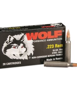 WOLF 223 Remington 55 Grain FMJ 20rd Box