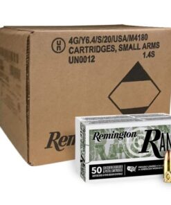 Remington 9mm 124gr FMJ 500 Round Case