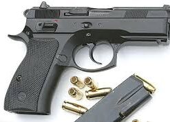 CZ 75 Compact for safe